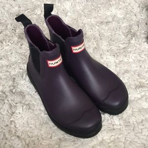 Women’s Hunter Chelsea Rain Boot • Size 7 •